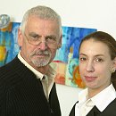 Galeristen Ehepaar J�rgen und Claudia Jesse